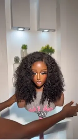 Wig transformation 