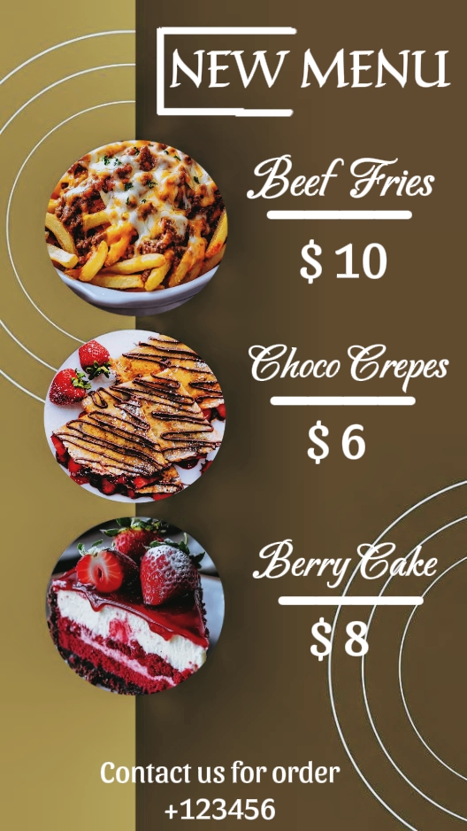 Content Creator Template Food Product - Pippit