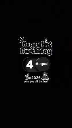Hbd 4 august 2026
