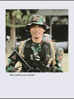 be a warrior