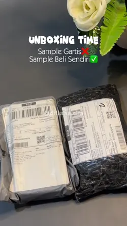 Unboxing paket
