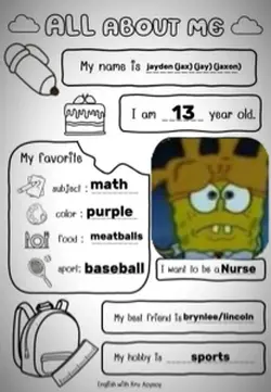 all about me