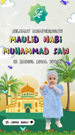 Maulid Nabi anak