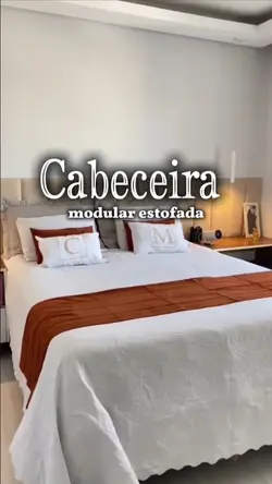 Cabeceira estofada 