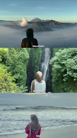 Mountain, sea 