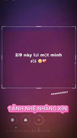 2/9 lại một mình rồi