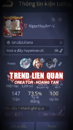 TREND LIÊN QUÂN HOT
