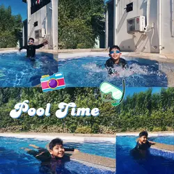 pool time