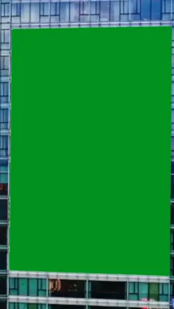 billboard Green scre