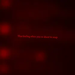 That feeling