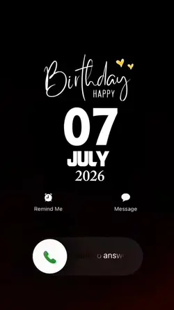 Hbd 07 July 2026