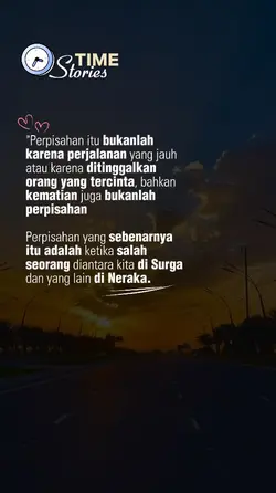 Perpisahan sebenarny
