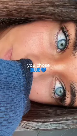 you chose blue