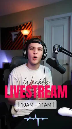 Livestream Promo