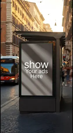 BUS STOP MOCKUP