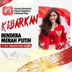 KIBARKAN MERAH PUTIH