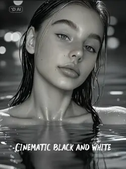 Black & white face 