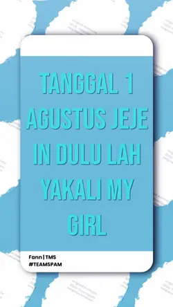 1 AGUSTUS JJ DULU GA