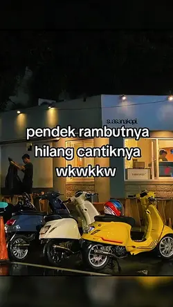 pendek rambutnya