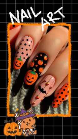 nail art halloween