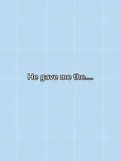 Like ew dude-