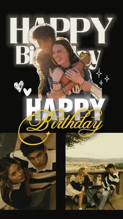 Birthday couple