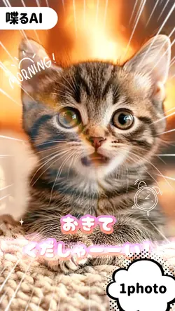 おきてくだしゃーい💖喋るAI 