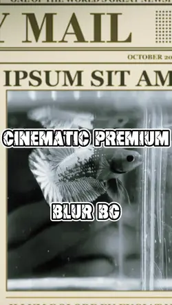 CINEMATIC PREM BLUR