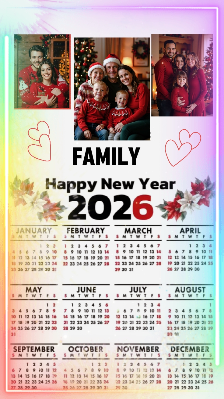 Crea un calendario gratuito para 2026 - Pippit