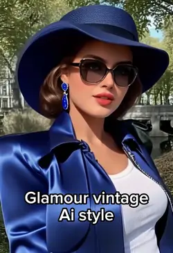 Glamour vintage styl
