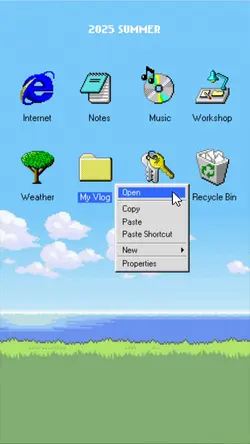 Windows retro
