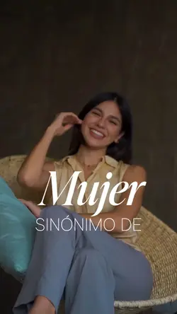Mujer sinónimo de