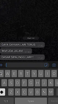 gaya"an lari trus