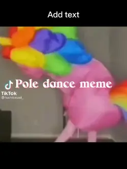 Pole dance meme