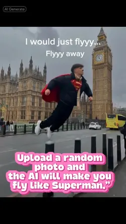 Ai Fly like superman