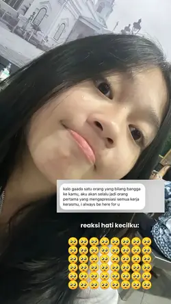 reaksi hati kecilku