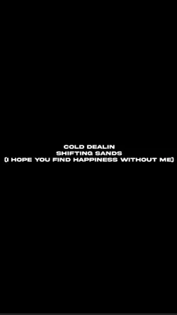 Shifting Sands