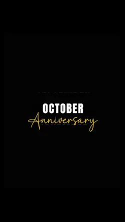 October anniversary