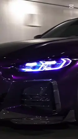 Purple BMW