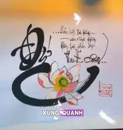 thư pháp chữa lành