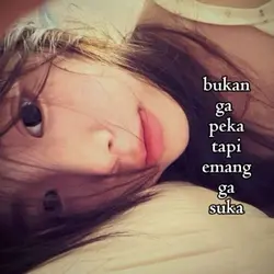 emang ga suka