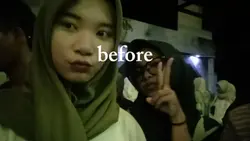 before after