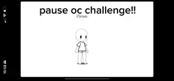 pause oc challenge! 