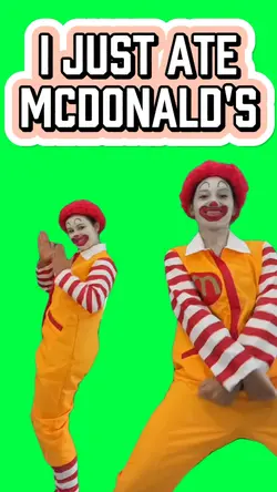 I JUST ATE MCDONALDS