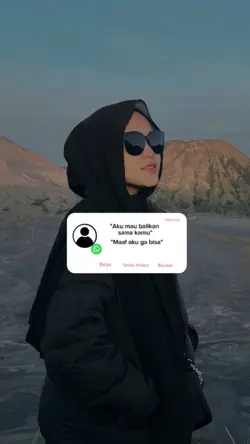 Maaf aku g bisa 