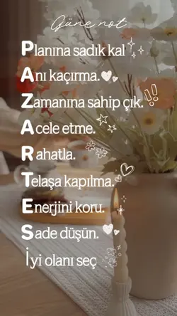 günlük hatırlatma