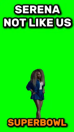 Serena not like us