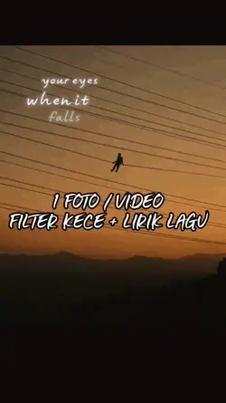 Lirik lagu + filter