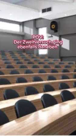 Zweitversuch daneben