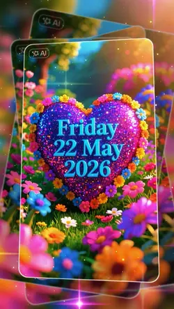 Friday 22 May 2026